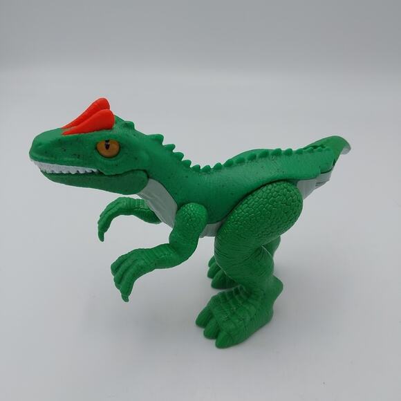 Jurassic World Camp Cretaceous Allosaurus Imaginext Green Dinosaur‎ Toy Figure - Picture 2 of 3